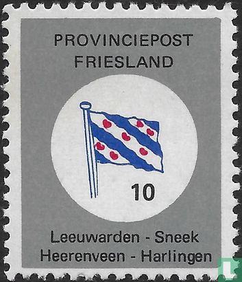 Provinciepost Friesland - Friese flag