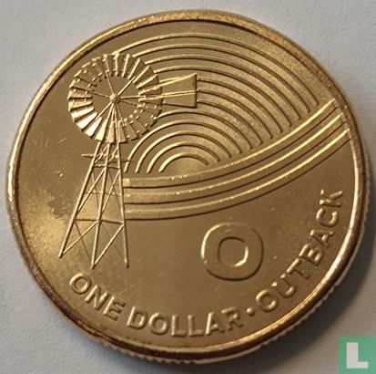 Australië 1 dollar 2019 "O - Outback" - Afbeelding 2