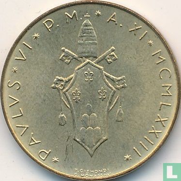 Vatican 20 lire 1973 - Image 1