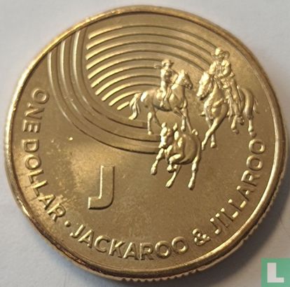 Australië 1 dollar 2019 "J - Jackaroo & Jillaroo" - Afbeelding 2