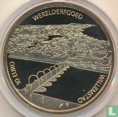 Netherlands 10 euro 2023 (PROOF) "Willemstad of Curaçao" - Image 2
