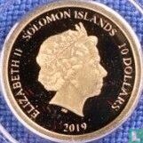 Salomonseilanden 10 dollars 2019 (PROOF - type 9) "90th anniversary of the birth of Grace Kelly" - Afbeelding 1