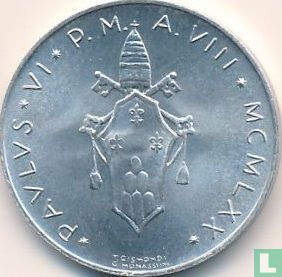 Vatican 10 lire 1970 - Image 1