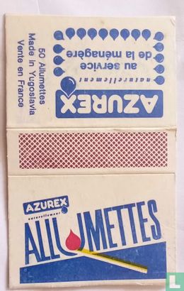 Azurex allumettes
