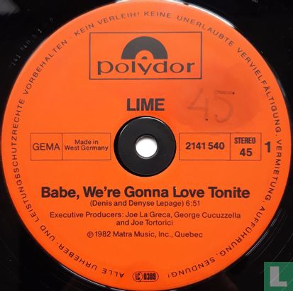 Babe, We're Gonna Love Tonite - Afbeelding 3