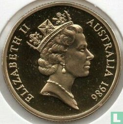 Australie 1 dollar 1986 (BE) "International Year of Peace" - Image 1