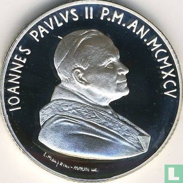 Vaticaan 10000 lire 1995 (PROOF) "Annunciation" - Afbeelding 2