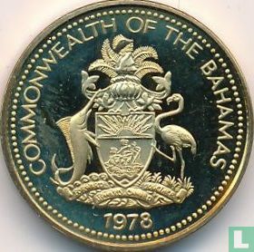 Bahamas 1 cent 1978 (PROOF) - Image 1