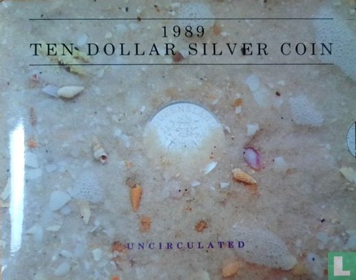 Australien 10 Dollar 1989 (Folder) "Queensland" - Bild 1