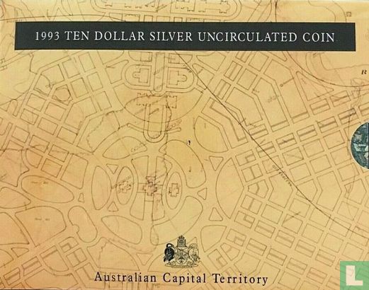 Australia 10 dollars 1993 (folder) "Australian Capital Territory" - Image 1