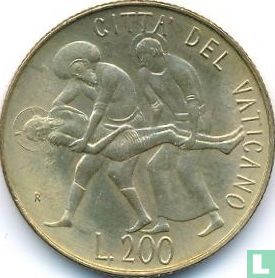 Vaticaan 200 lire 1981 - Afbeelding 2