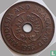 Rhodesië en Nyasaland ½ penny 1956 - Afbeelding 1