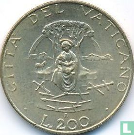 Vaticaan 200 lire 1987 - Afbeelding 2