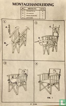 Montagehandleiding stoel Bommel - Image 1