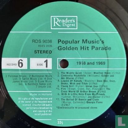 Popular Music's Golden Hit Parade 1968 and 1969 - Afbeelding 3