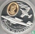 Canada 20 dollars 1996 (BE) "CF-100 Canuck" - Image 2