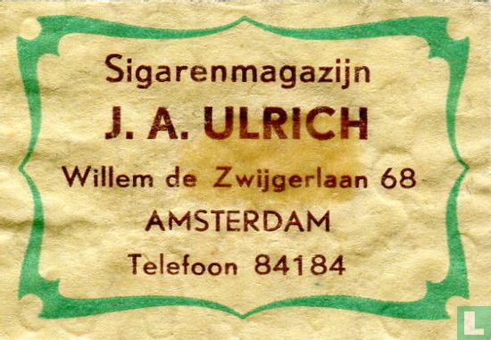 Sigarenmagazijn J. A. Ulrich