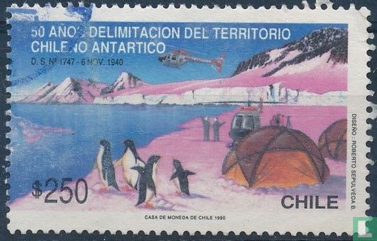50th anniversary Chilean Antarctica Territory