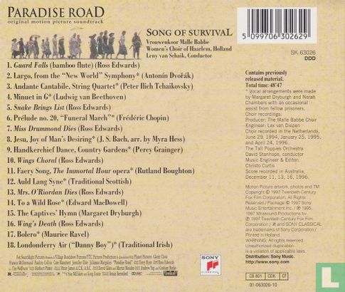 Paradise Road / Song of Survival - Afbeelding 2