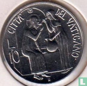 Vatican 10 lire 1981 - Image 2