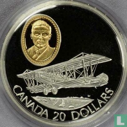 Kanada 20 Dollar 1992 (PP) "Curtiss JN-4 Canuck" - Bild 2