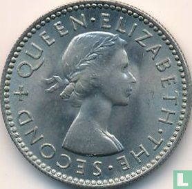 Rhodésie et Nyassaland 6 pence 1955 - Image 2