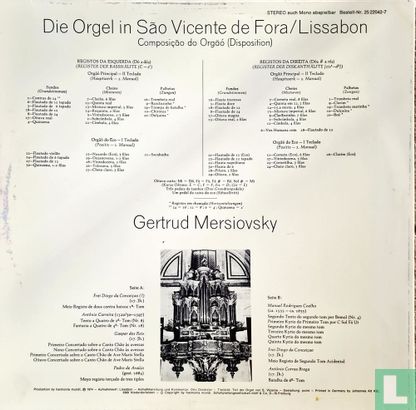 Die Orgel in Sao Vicente de Fora/ Lissabon - Afbeelding 2