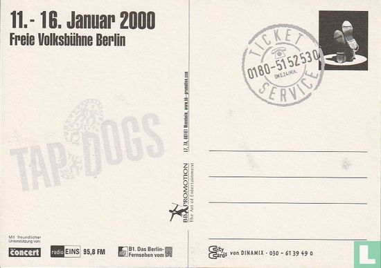 Freie Voksbühne Berlin - Tap Dogs 2000 - Afbeelding 2
