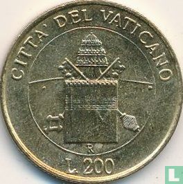 Vaticaan 200 lire 2000 - Afbeelding 2