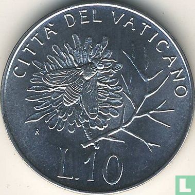 Vaticaan 10 lire 1992 - Afbeelding 2