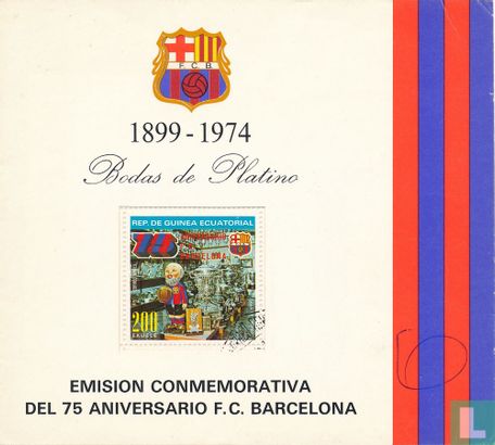 75 Jahre Fußballmannschaft FC Barcelona - Bild 1