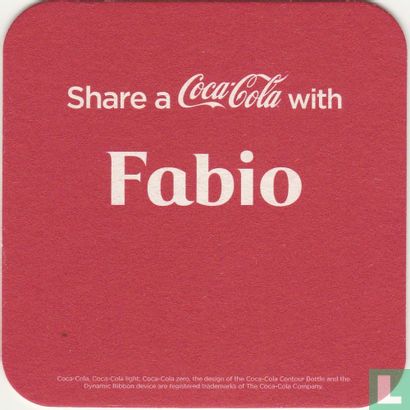 Share a Coca-Cola with Fabio /Reto - Afbeelding 1