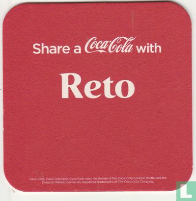 Share a Coca-Cola with Fabio /Reto - Afbeelding 2