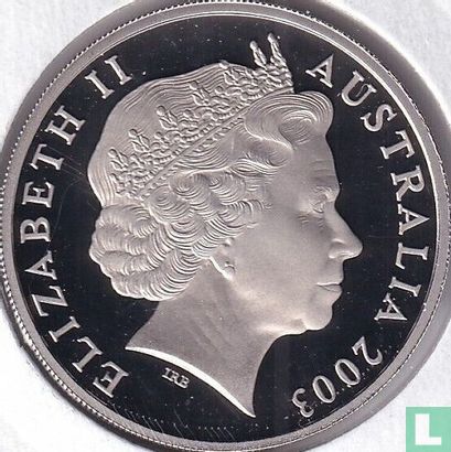 Australia 20 cents 2003 (PROOF - silver) "Australia's Volunteers" - Image 1