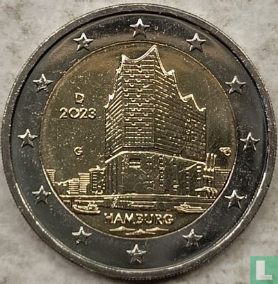 Duitsland 2 euro 2023 (G) "Hamburg" - Afbeelding 1