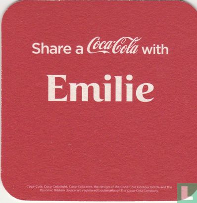 Share a Coca-Cola with Emilie /Pascal - Afbeelding 1