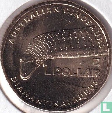 Australië 1 dollar 2022 (met privy merk) "Diamantinasaurus" - Afbeelding 2