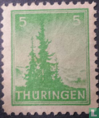 Pine trees [savings gum] - Image 1