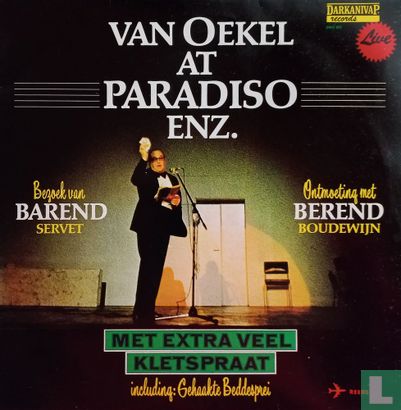 Van Oekel at Paradiso enz. - Afbeelding 1