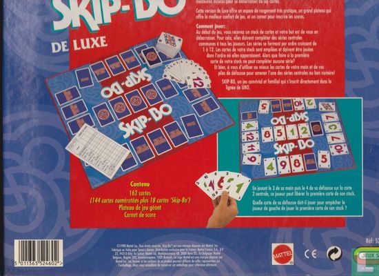 Jeu de cartes Skip-Bo Mattel Deluxe
