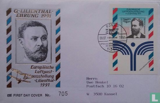 Postzegeltentoonstelling LILIENTHAL '91