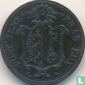 Geneva 5 centimes 1847 - Image 2