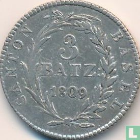 Bâle 3 batzen 1809 - Image 1