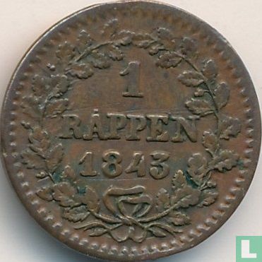 Luzern 1 Rappen 1843 - Bild 1