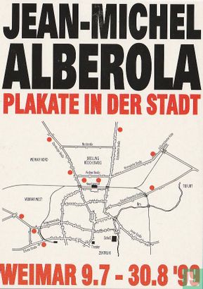 Jean-Michel Alberola - Plakate In Der Stadt - Afbeelding 1
