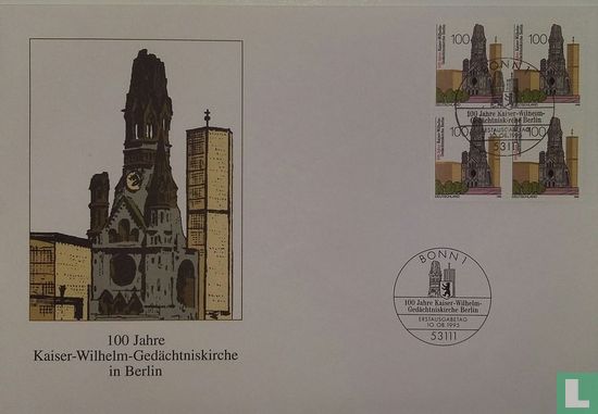 100 year Kaiser Wilhelm Memorial Church - Image 1