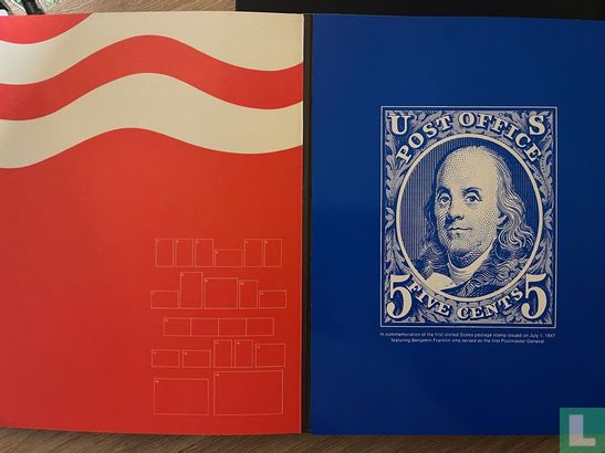 US Postal Souvenir Mint Set 1972 - Afbeelding 3