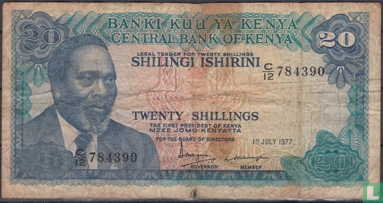 Kenya 20 shilingis - Image 1