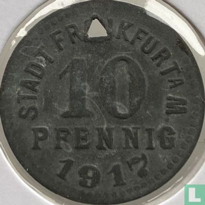 Frankfurt on the Main 10 pfennig 1917 (type 2) - Image 1