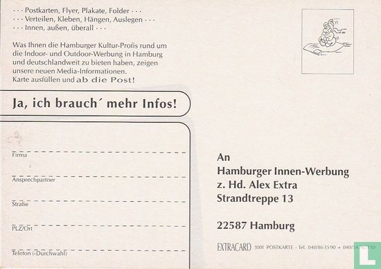 Extracard "Die Hamburger Kultur-Profis" - Afbeelding 2